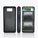 DIY 3 Port USB Mobile Power Bank Charger Case 5V 2A 7x 18650 Battery Kit Box