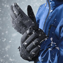 GOLOVEJOY SK02 Skiing Gloves Winter Outdoor Cycling Windproof Waterproof Pocket Touch Screen Antiskid Plush Warm