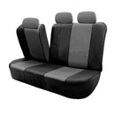 9cs Black + Grey Universal 5-seat Car Universal Auto Seat Cushion Cover Protector