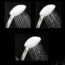 3 Gear Adjustment ABS Shower Head Home Bathroom Square Shower Head