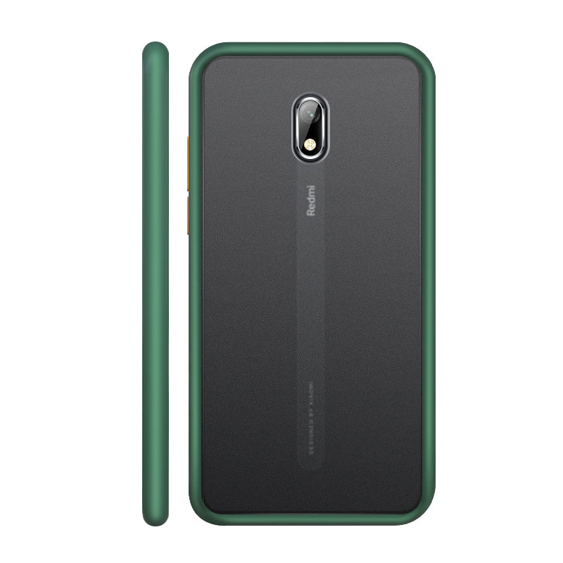 Bakeey Armor Shockproof Anti-fingerprint Matte Translucent Hard PC&Soft TPU Edge Protective Case For Xiaomi Redmi 8A