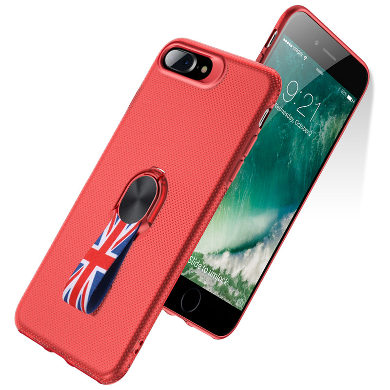 Bakeey Detachable Strap Grip Magnetic Shockproof Protective Case For iPhone X/7 Plus/8 Plus