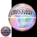 CROSSWAY Luminous Basketball PU Leather Wear-resistant Glowing No. 7 Basketball Team Sport Equipment