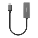 ORICO XC-R45 Aluminum Alloy Type-C to 1000Mbps Gigabit RJ45 Ethernet Adapter