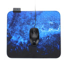 The Milky Way USB Wired 6 RGB Colorful  7 Monochrome Lights LED Mouse Pad for Gaming Mouse E-Sport