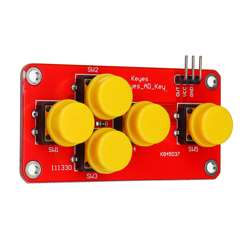 5pcs AD Analog Keyboard Module Electronic Building Blocks 5 Keys