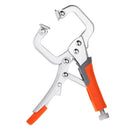 Multi-function Steel 5/6/11/18 Inch Locking C-Clamp Face Clamp Woodworking Vise Grip C Locking Plier