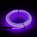 1M Led Flexible EL Wire Neon Glow Light Rope Strip 12V For Christmas Holiday Party