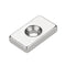 10pcs N50 25x15x5mm Block Magnets 4mm Hole Rare Earth Neodymium Magnet