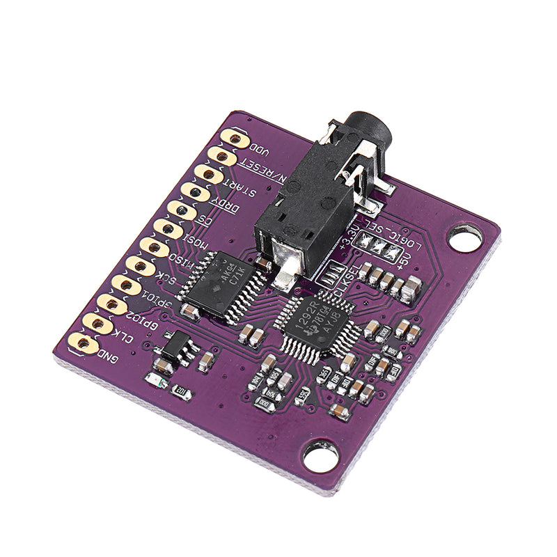 CJMCU-1292 ADS1292R ECG Respiratory Impedance ECG 2 Channel 24-bit A/D Converter