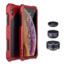 198 Fisheye Lens + 15X Macro Lens + Wide Angle Lens + IP54 Waterproof Shockproof Protective Case