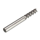 8mm Diameter 3 Flute End Mill Solid Carbide Aluminum End Mill Length 75mm