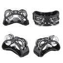 Colorful Foot Tambourine  Jingle Bell Percussion Musical Instrument