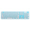 Ultra Thin Mute 2.4GHz Wireless 101 Keys Keyboard and 1600DPI Mouse Combo Set for Desktop Laptop