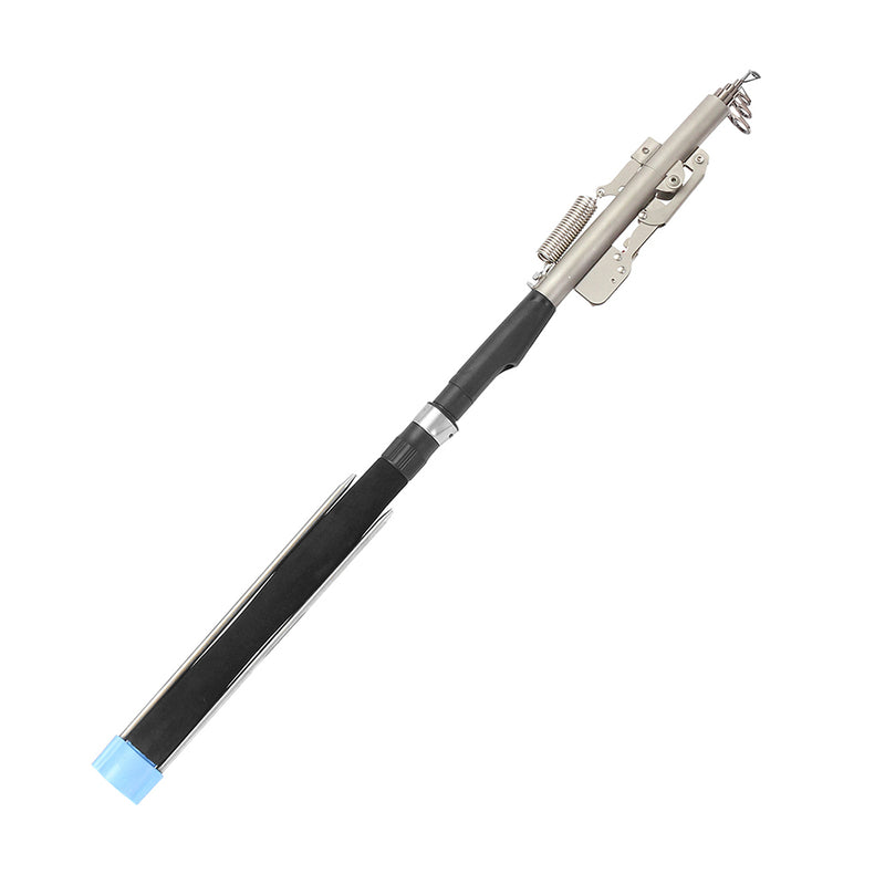 ZANLURE 2.1m 2.4m Stainless Steel Automatic Fishing Rod Sea River Lake Pool Telescopic Fishing Pole