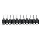 10pcs 40 Pin Single Row 2.54mm Round Female Header Pin