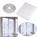 Honana WX-318 White Insect Mosquito Door Window Mesh Screen Sticky Nylon Tape Net Window Film