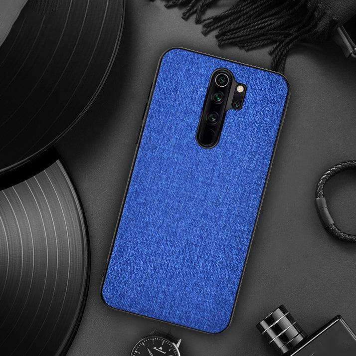 Bakeey Luxury Fabric Shockproof Protective Case for Xiaomi Redmi Note 8 Pro