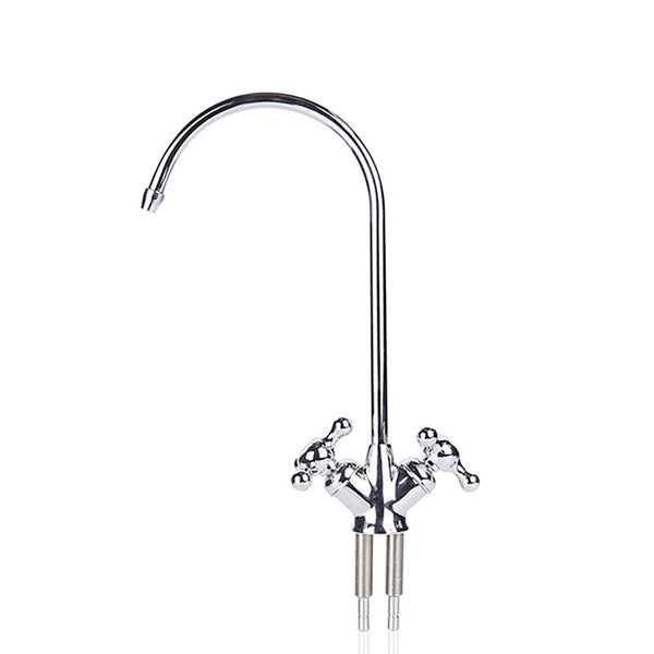 KCASA KC-SL4 Brass Chrome Basin Sink Mixer Tap Vertical Dishwashing tap Sink with Rotating Household