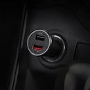 Xiaomi Car Charger Fast Dual Port Charging 37W Streamlined Black Matte