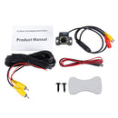 Waterproof Front and Car Rear View Visual External with 12 LED lights Camera