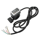 7/8 Electric Bike Handlebar Speed Battery Indicator Thumb Throttle With Self Lock