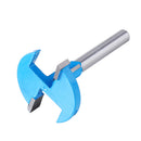 Drillpro 1/4*1-3/8 Inch T Slot Router Bit Straight Shank T-Track Woodworking Cutter