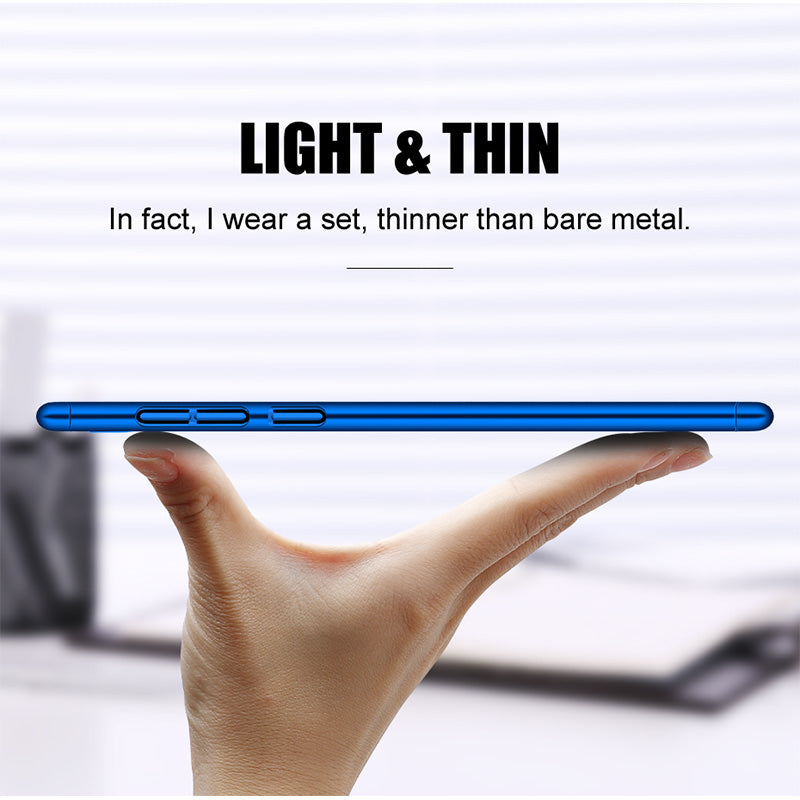 Bakeey 360 Full Body PC Protective Case+Tempered Glass Screen Protector For Xiaomi Redmi Note 8 Pro