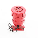 Mini Metal Motor Siren 110DB Industrial Alarm Sound Electrical Guard Anti-theft AC 220V 110V DC 12V 24V