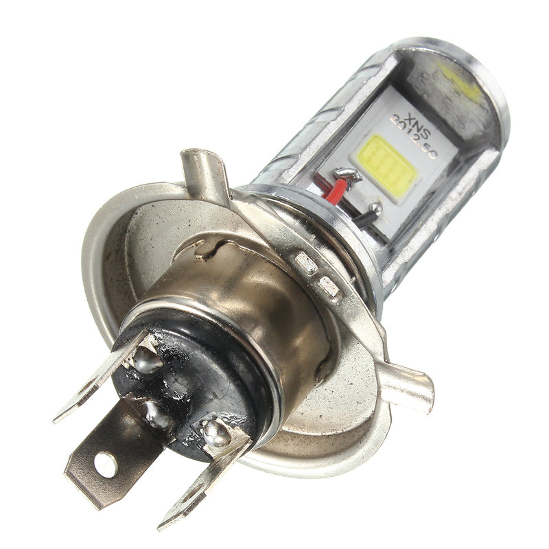H4 12V-80V Motorcycle 6500K LED Hi/Lo Beam Headlights Front Light Bulb Headlamp