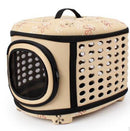 Small Pet Dog Cat Puppy Kitten Carrier Portable Cage Crate Transporter Bag