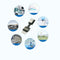 AHT15 Integrated Temperature and Humidity Sensor-Plug-in Waterproof and Dust-proof Temperature Sensor
