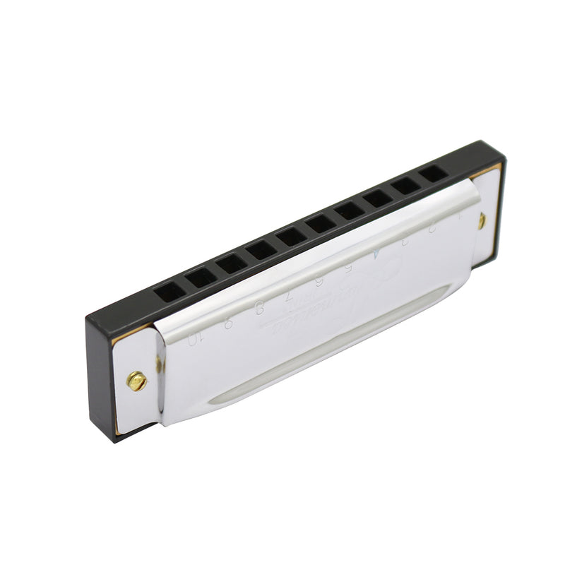 IRIN 10 Hole 20 Tones C Key Blues Harmonica Musical Instrument