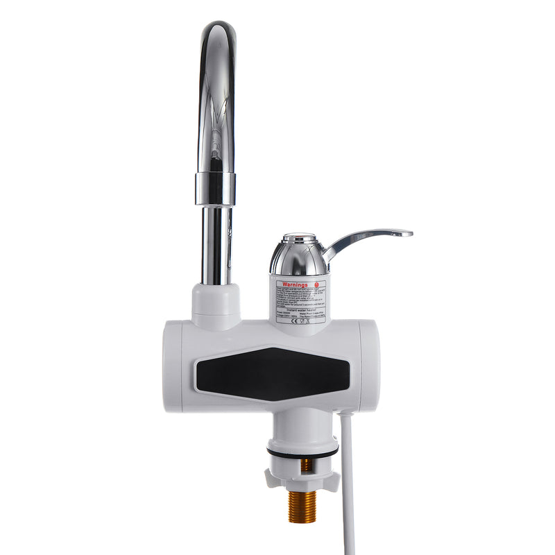 3000W Temperature Display Instant Hot Water Tap Faucet Water Tap
