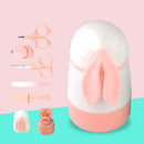 Baby Bunny Manicure Care Set Child Nail Clipper Set Baby Care Nail Scissors 5 Piece Set