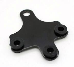 Black Motorcycle Instrument Bracket Speedometer Tachometer Odometer Mount Holder