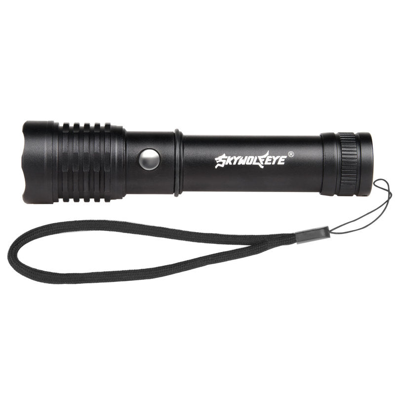 Skywolfeye X30 3W Flashlight 18650 Battery 3 Modes Work Lamp Camping Hunting Portable Torch Light