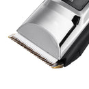LCD Digital Men Rechargeable Cordless Electric Hair Clipper Cutter Haircut Trimmer +Comb