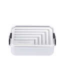 Jordan&Judy 1.4L Aluminum Lunch Box Bento Case Food Meal Container Camping Picnic