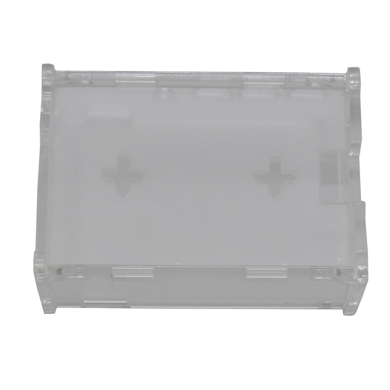 Transparent DIY Acrylic Case Box Shell with Screw and Silver Big Copper Aluminum Heatsink for 3.5 Inch TFT Screen Raspberry Pi 4B