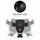 10W Qi Wireless Charger Gravity Air Vent Dashboard Car Phone Holder Car Mount For 4.0-6.5 Inch Smart Phone