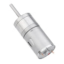 Machifit 25GA370 DC 24V Micro Gear Reduction Motor 25mm Extended Shaft Gear Motor