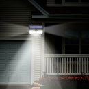 44LED Solar Powered PIR Motion Wall Security Light Garden Outdoor Lamp Wateproof