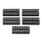 5 Pcs 2.54mm 20 Pins IC Socket Wide DIP Sockets Adapter Solder Type