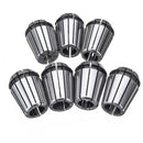 7pcs 1mm-7mm ER25 Precision Spring Collet Set for CNC Milling Workholding Chuck Bit Tool Lathe Tool