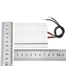 AC220V 60W 60 Degrees 77x62x6mm Insulated Ceramic PTC Element Heating Plate Liquid Aluminum Shell Heater