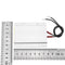 AC220V 60W 60 Degrees 77x62x6mm Insulated Ceramic PTC Element Heating Plate Liquid Aluminum Shell Heater