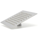 G1/2 Rain Shower Head Square Chrome Wall / Ceiling Mounted Bathroom Top Sprayer Faucet Stainless Steel