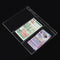 10Pcs PVC Transparent Removable Sheets For Paper Money Collection Album Banknote Album