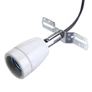 E27 Ceramic Universal Lamp Holder Reptile Climbing Pet Box Heating with Switch US Plug